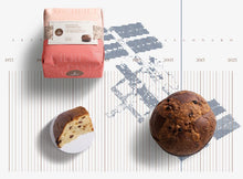 Téléchargez l&#39;image dans la visionneuse de galerie, Panettone Marron Noir Fiasconaro - 1 Kg
