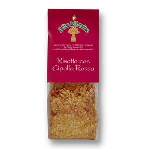 Risotto zubereitet mit roten Zwiebeln - 300 gr