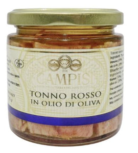Bluefin tuna in olive oil 220 gr.