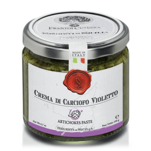 Crema cuore di carciofo violetto spalmabile -190 gr