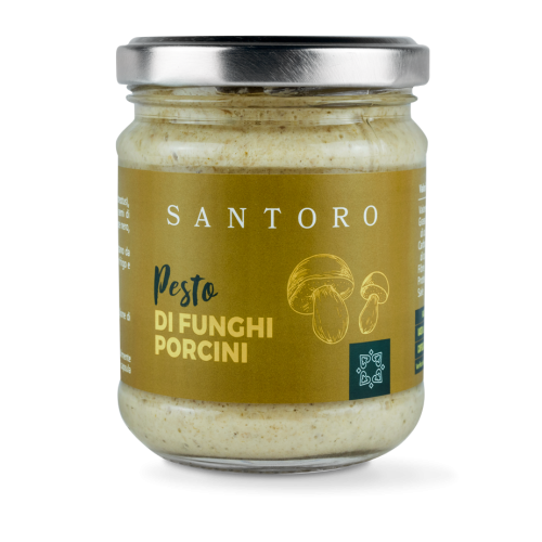 Pesto with porcini mushrooms - 180 gr